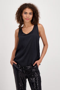 Monari Blouse Satin Top 807704