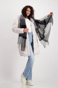 Monari Scarf Check Large 807719