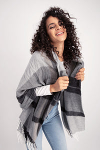 Monari Scarf Check Large 807719