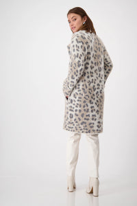 Monari Leopard Print Loose Jacket 807837