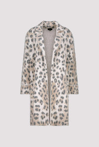 Monari Leopard Print Loose Jacket 807837