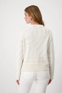 Monari Animal Print Jumper 807872