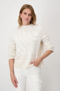 Monari Animal Print Jumper 807872