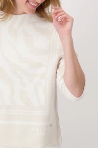 Monari Animal Print Jumper 807872