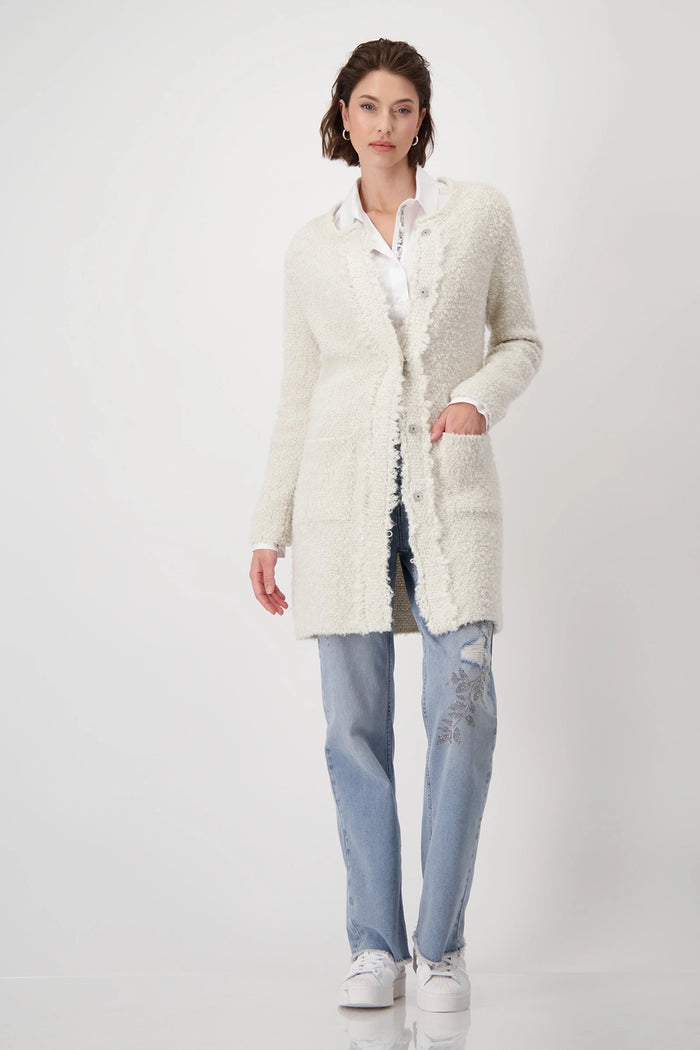 Monari Lurex Boucle Jacket 807897