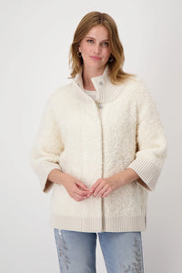 Monari Jacket Cape Bouclé 807906