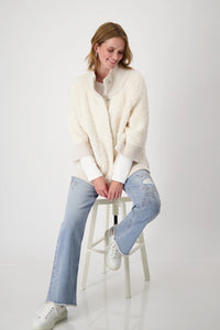 Monari Jacket Cape Bouclé 807906