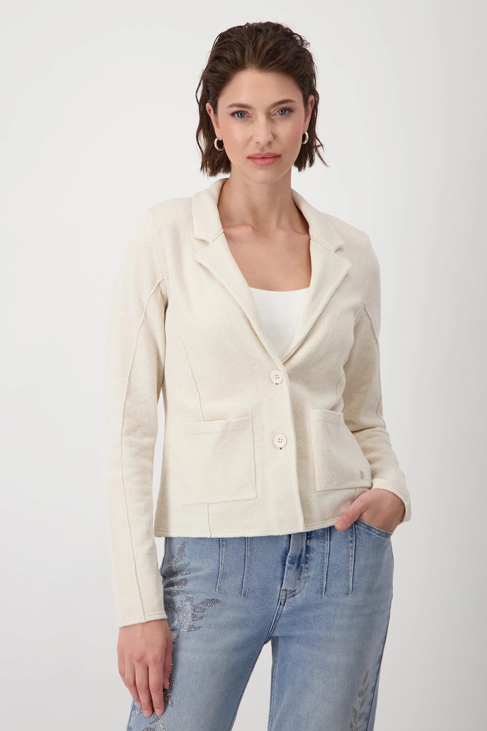 Monari Knitted Blazer 807932