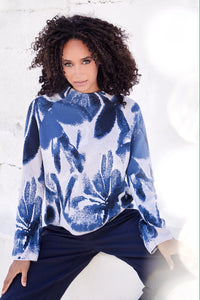 Monari Cotton Printed Jumper 807976