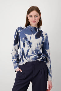 Monari Cotton Printed Jumper 807976