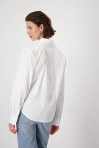 Monari Shirt Collar Blouse 808004