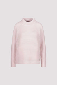 Monari Wool Mix Cross Rib Knit 808040