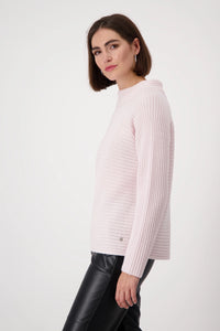 Monari Wool Mix Cross Rib Knit 808040