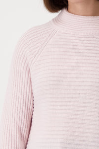 Monari Wool Mix Cross Rib Knit 808040