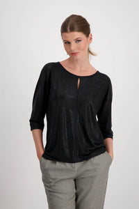 Monari 3/4 Sleeve Top With Embellishment 808121