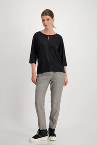 Monari 3/4 Sleeve Top With Embellishment 808121