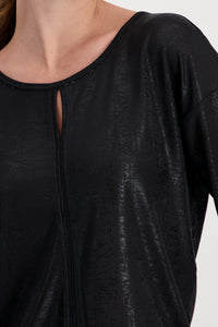 Monari 3/4 Sleeve Top With Embellishment 808121