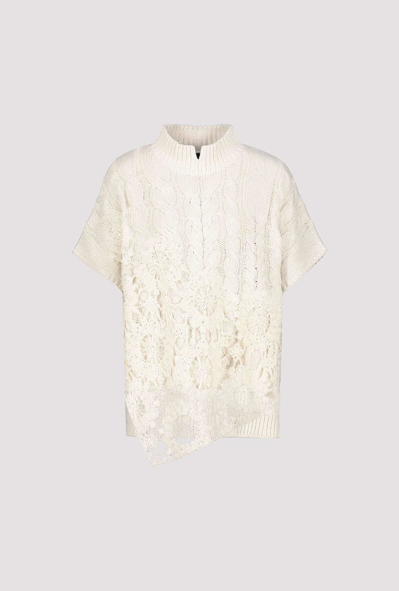 Monari Lace/Sequin Decorative Top 808136