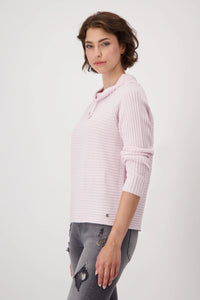 Monari Clasic Top With Stand Up Collar 808222