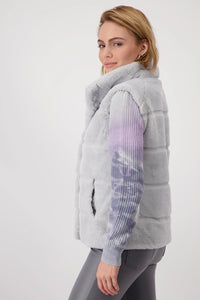 Monari Faux Fur Fleecy Vest 808267