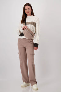 Monari Fluffy Faux Fur Belt Bag 808281