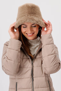 Monari Fluffy Faux Fur Hat 808286
