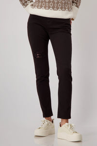 Monari Destroyed Jeans with Sequins 808301