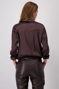 Monari Satin Blouse 808383