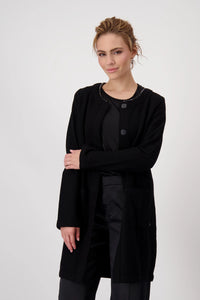 Monari Cardigan with Removable Embellished Insert 808492