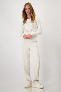 Monari Trousers with Script Ribbon 808495