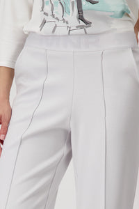 Monari Trousers with Script Ribbon 808495