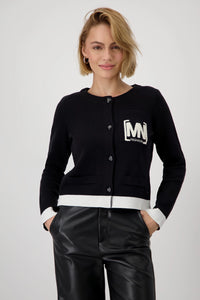 Monari Colour Block Cardigan 808532