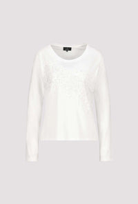 Monari T-shirt with Decorative Lettering 808578