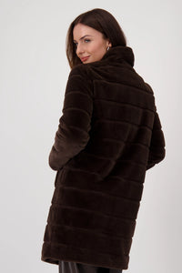 Monari Faux Fur Coat 808595