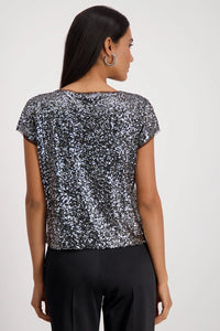 Monari Sequin T-shirt 808602