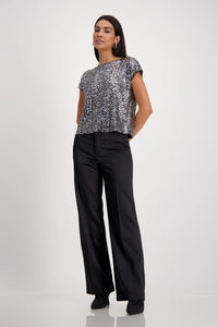 Monari Sequin T-shirt 808602