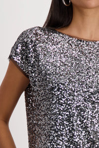 Monari Sequin T-shirt 808602