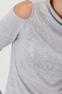 Monari Shirt with cut-outs 808605