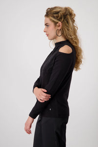 Monari Shirt with cut-outs 808605