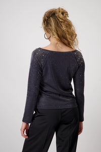 Monari Lurex T-Shirt 808645