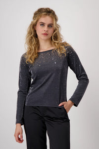 Monari Lurex T-Shirt 808645