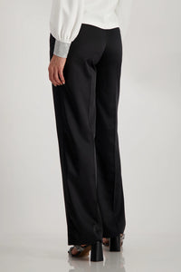 Monari Wide-leg Satin Trousers 808706