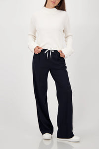 Monari Straight-leg trousers in Night Sky 808751