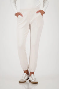 Monari Joggers with jewellery in Oat Milk 808830