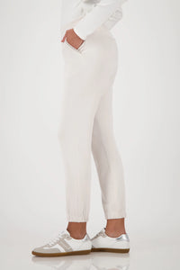Monari Joggers with jewellery in Oat Milk 808830