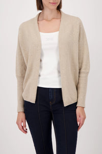 Monari Knitted cardigan with sequins in Cinnamon 808974