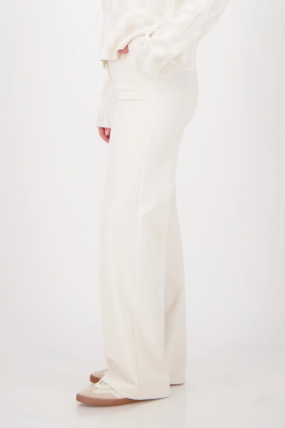 Monari Straight-leg suit trousers in Truffle 809020