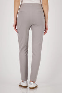 Monari Joggers with zip in Greige 809037