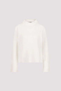 Monari Jumper with stand-up collar in Cashmere Pattern 809096