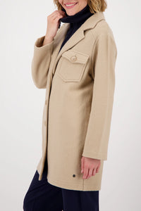 Monari Jacket with flap pockets in Cinnamon 809112